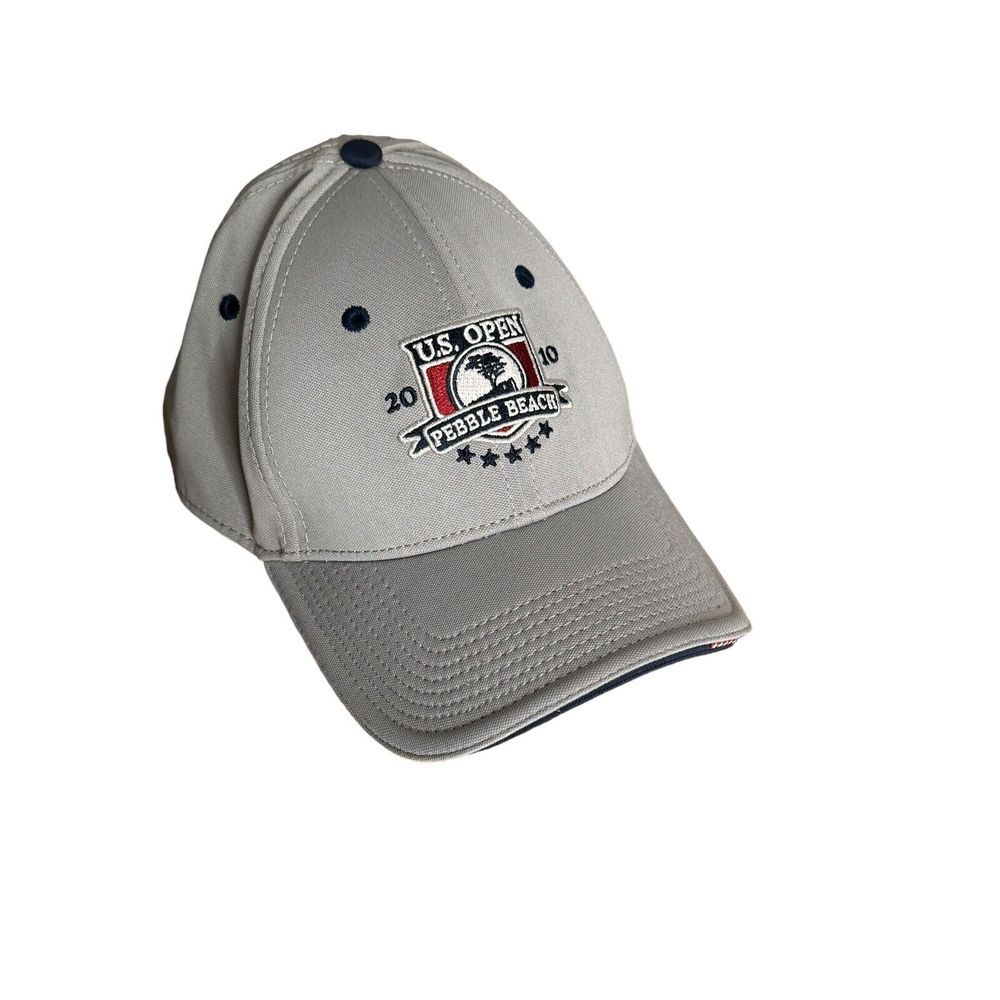 U.S. Open Men Hat Baseball Cap Pebble Beach 2010 USGA Golf Periwinkle One Size